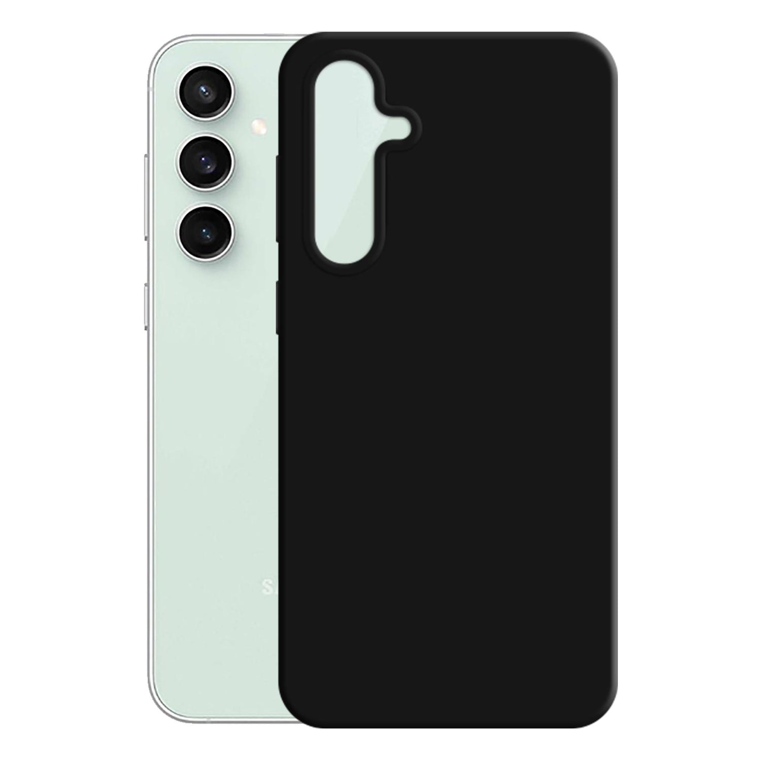 ETUI SAMSUNG GALAXY S23 FE - 3MK SILICONE CASE CZARNE