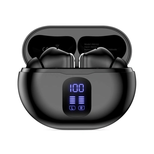 SŁUCHAWKI TECH-PROTECT ULTRABOOST TWS EARPHONE PRO G2 BLACK CZARNE