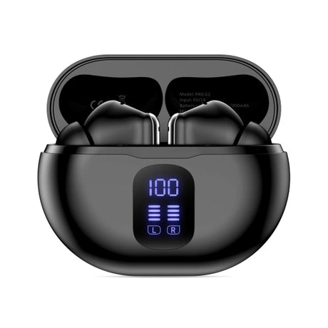 SŁUCHAWKI TECH-PROTECT ULTRABOOST TWS EARPHONE PRO G2 BLACK CZARNE
