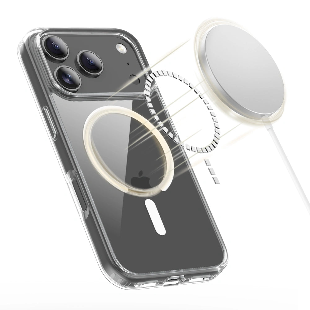 ETUI TECH-PROTECT FLEXAIR HYBRID MAGSAFE IPHONE 17 PRO CLEAR TRANSPARETNE