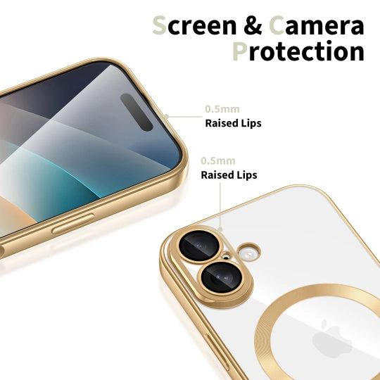 ETUI TECH-PROTECT MAGFLEX MAGSAFE IPHONE 17 ZŁOTE
