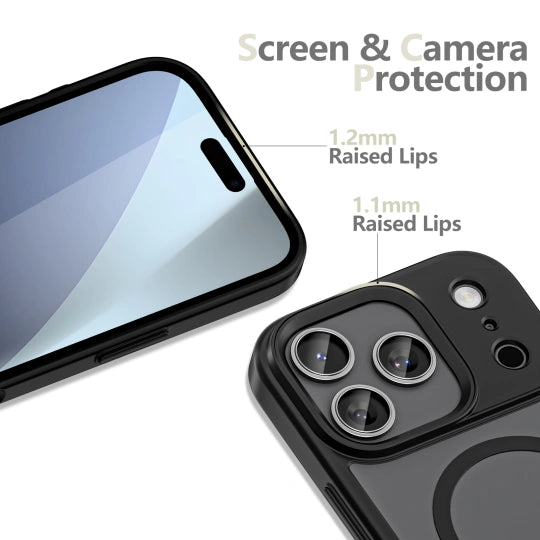 ETUI TECH-PROTECT MAGMAT MAGSAFE IPHONE 17 PRO MAX CZARNE