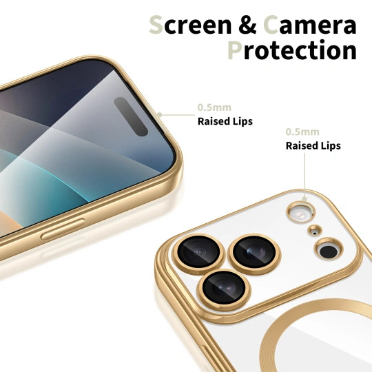 ETUI TECH-PROTECT MAGFLEX MAGSAFE IPHONE 17 PRO ZŁOTE