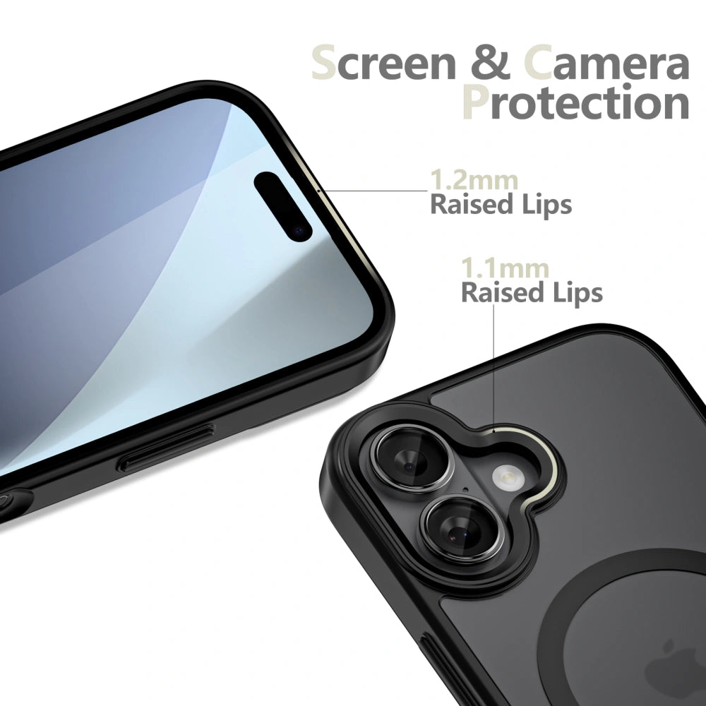 ETUI TECH-PROTECT MAGMAT MAGSAFE IPHONE 17 CZARNE