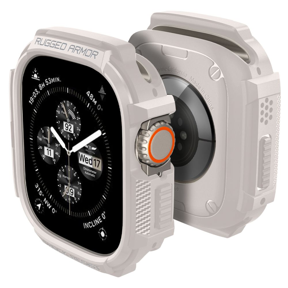 ETUI SPIGEN RUGGED ARMOR APPLE WATCH ULTRA 1 / 2 (49 MM) DUNE BEIGE BEŻOWE