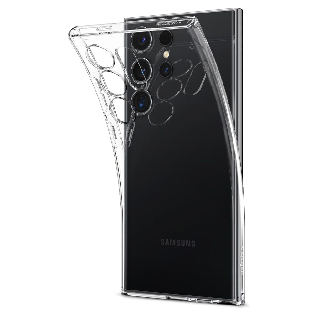 ETUI SPIGEN LIQUID CRYSTAL SAMSUNG GALAXY S24 ULTRA TRANSPARETNE