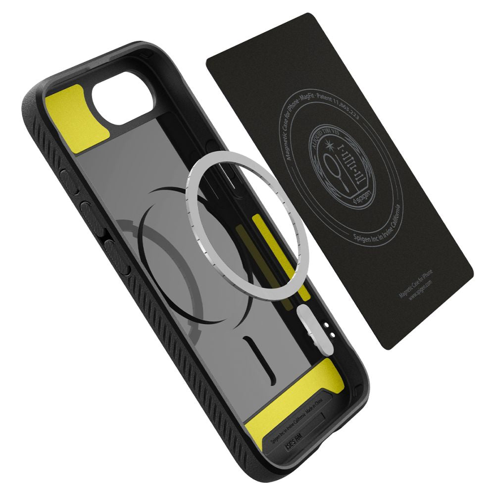ETUI SPIGEN RUGGED ARMOR MAG MAGSAFE IPHONE 16E CZARNE