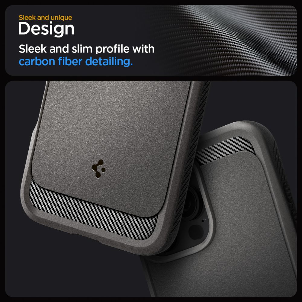 ETUI SPIGEN RUGGED ARMOR MAG MAGSAFE IPHONE 16 PRO MAX SZARE