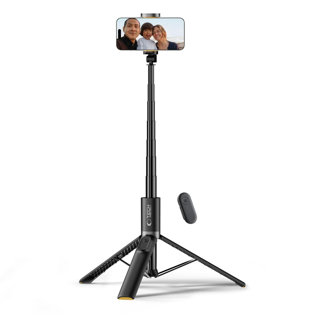 SELFIE STICK TRIPOD TECH-PROTECT L08S BLUETOOTH  BLACK CZARNY