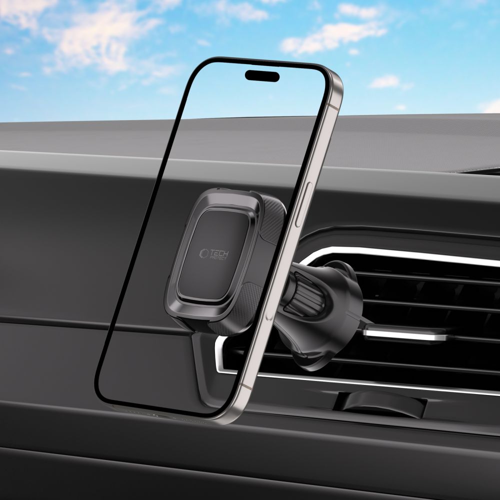 UCHWYT SAMOCHODOWY TECH-PROTECT N59 MAGNETIC DASHBOARD & VENT CAR MOUNT CZARNY