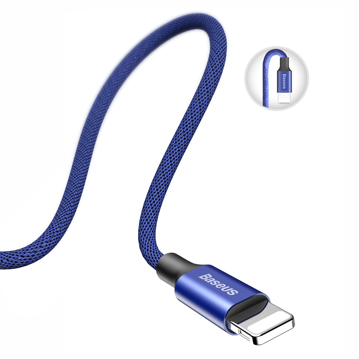 BASEUS KABEL YIVEN USB - LIGHTNING 1,2 M 2A NIEBIESKI