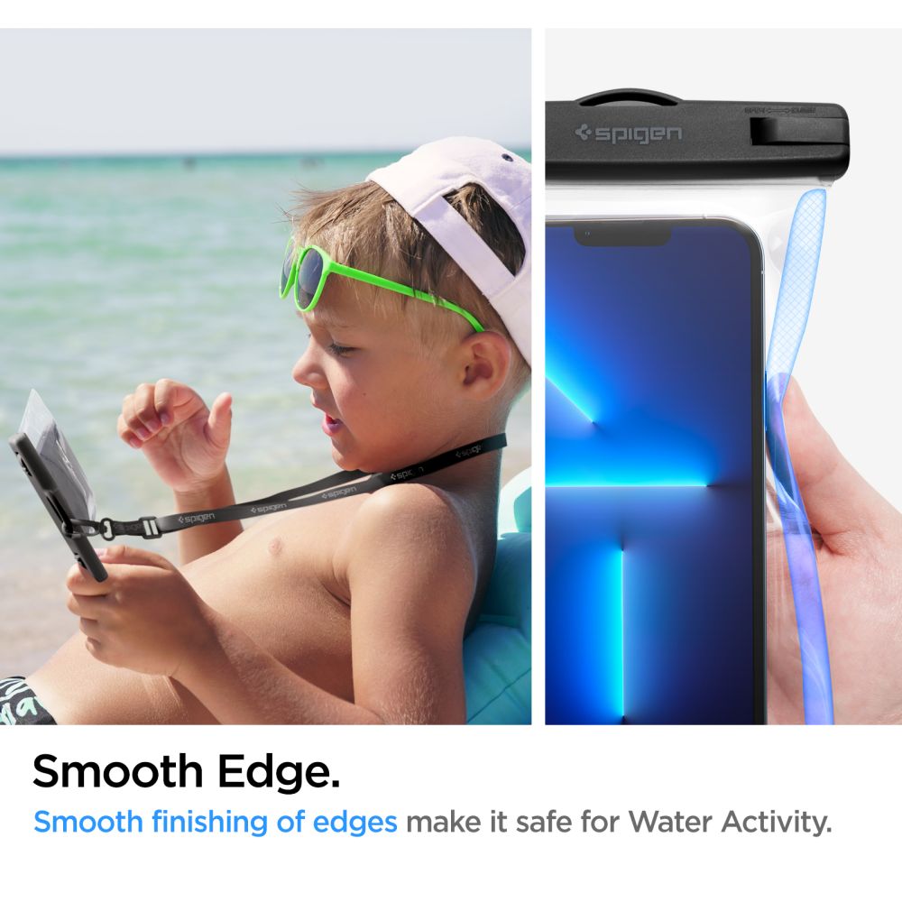 ETUI WODOODPORNE SPIGEN A601 UNIWERSALNE TRANSPARENTNE