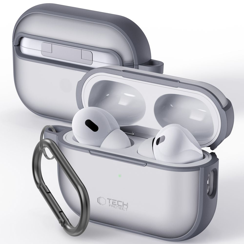 ETUI NA SŁUCHAWKI TECH-PROTECT MAGMAT APPLE AIRPODS PRO 1 / 2 SZARE