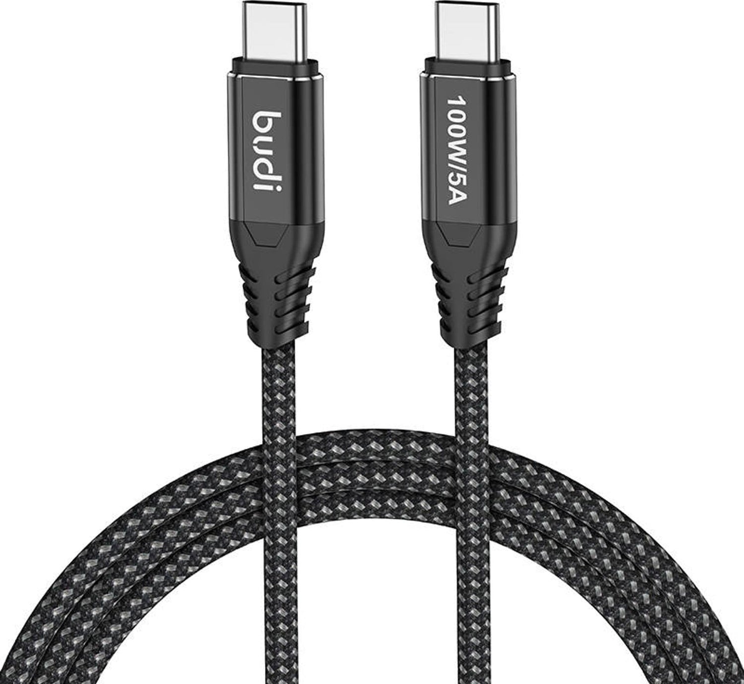 KABEL USB C DO USB C BUDI 100W 3M CZARNY