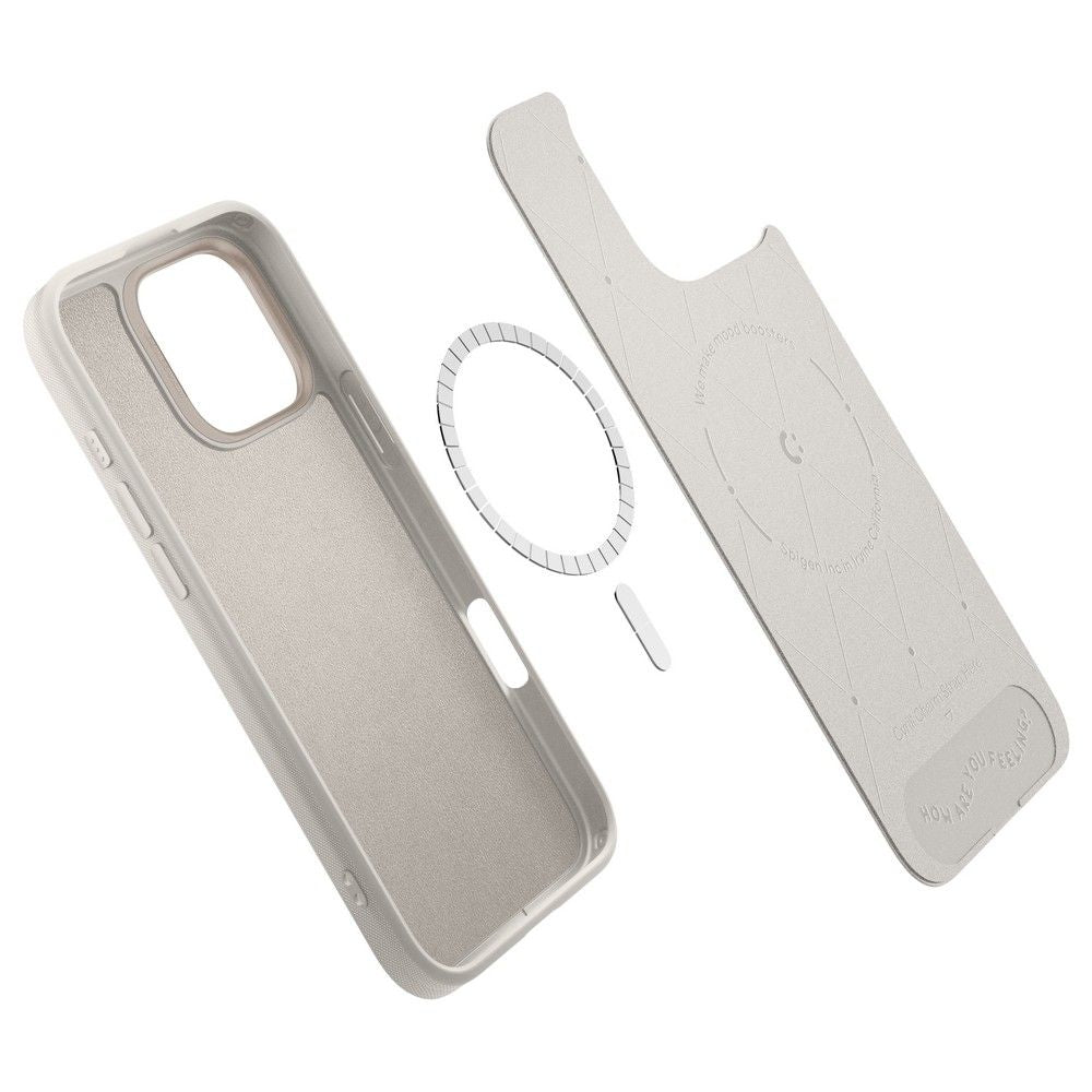 ETUI SPIGEN CYRILL KAJUK MAG MAGSAFE IPHONE 16 PRO CREAM BEŻOWE
