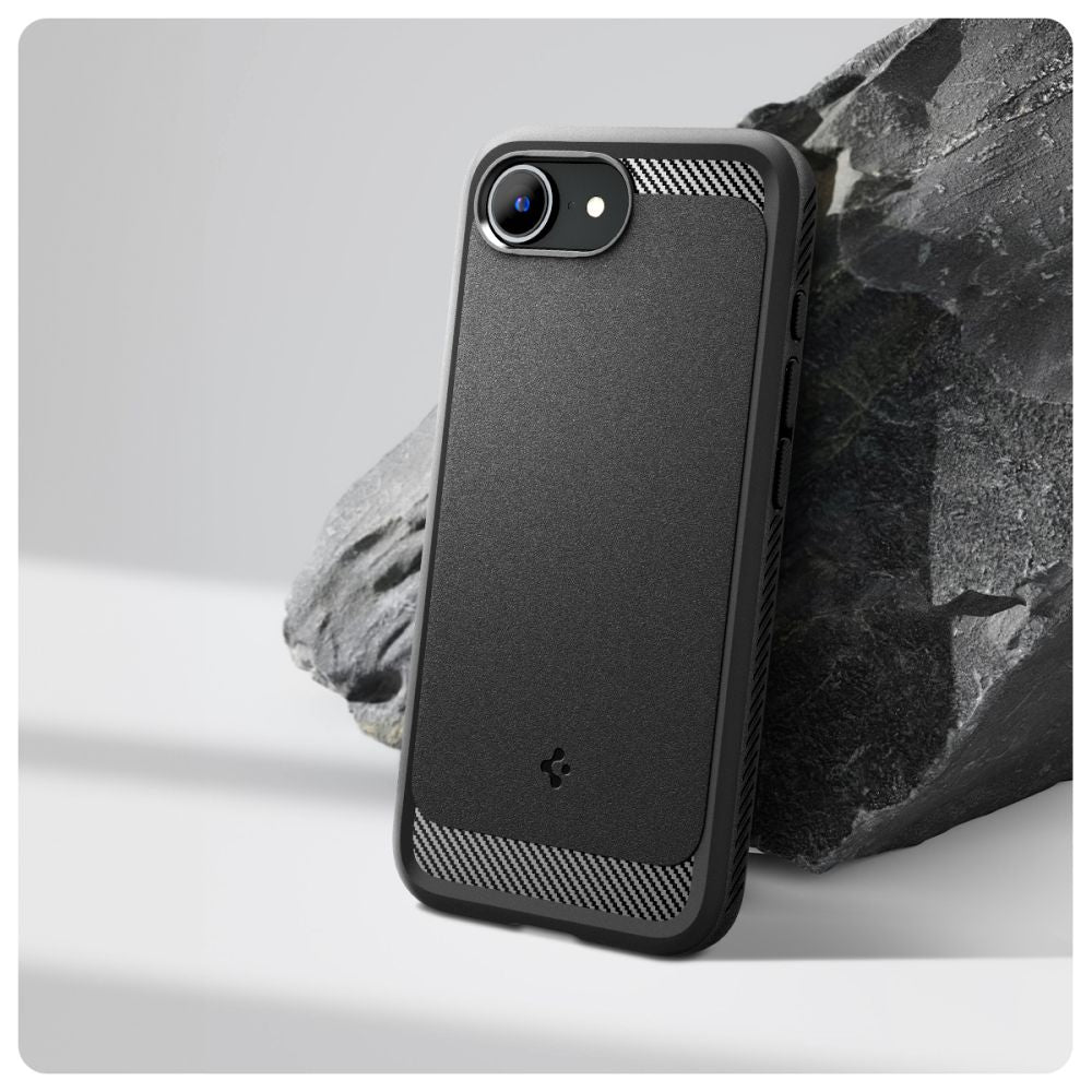 ETUI SPIGEN RUGGED ARMOR MAG MAGSAFE IPHONE 16E CZARNE