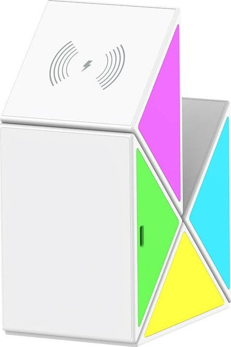 ŁADOWARKA BEZPRZEWODOWA BUDI 4600 4W1 MAGSAFE 15W BIAŁA