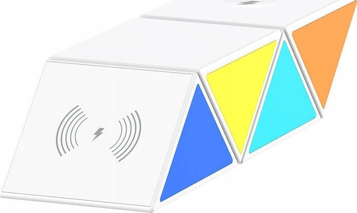 ŁADOWARKA BEZPRZEWODOWA BUDI 4600 4W1 MAGSAFE 15W BIAŁA