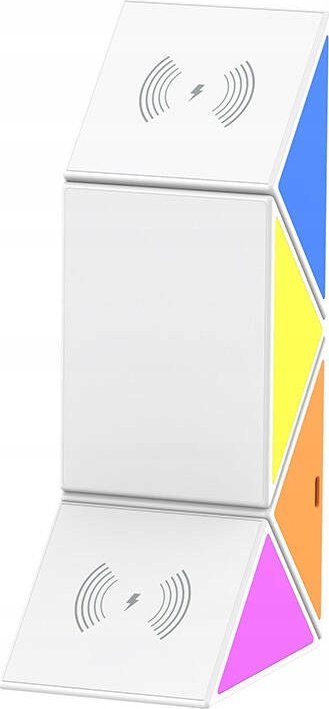 ŁADOWARKA BEZPRZEWODOWA BUDI 4600 4W1 MAGSAFE 15W BIAŁA