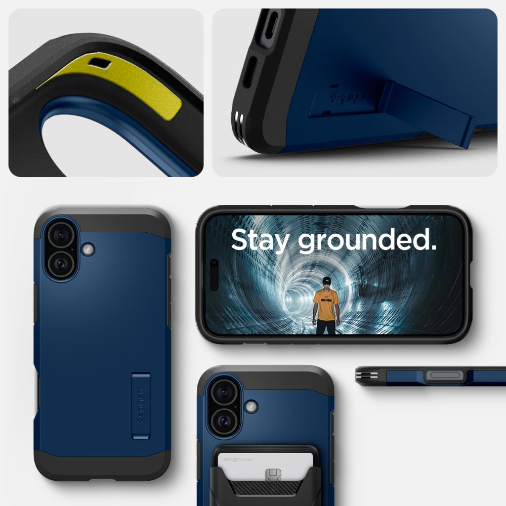 ETUI SPIGEN TOUGH ARMOR MAG MAGSAFE IPHONE 16 NAVY BLUE NIEBIESKIE