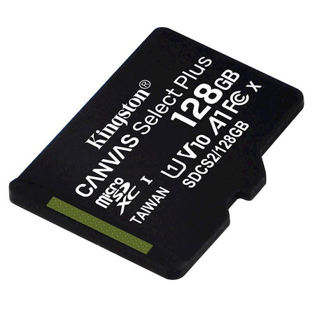 KINGSTON KARTA PAMIĘCI 128GB MICROSDHC CANVAS SELECT PLUS KL. 10 UHS-I 100 MB/S