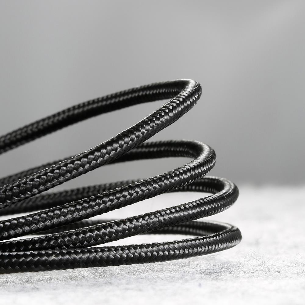 BASEUS KABEL CAFULE USB - MICRO USB 0,5 M 2,4A SZARO-CZARNY