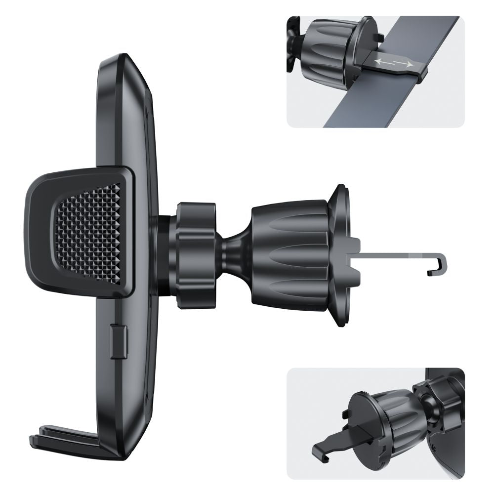 UCHWYT DO SLOTU CD I KRATKE NAWIEWU TECH-PROTECT V8 UNIVERSAL CD & VENT CAR MOUNT CZARNY