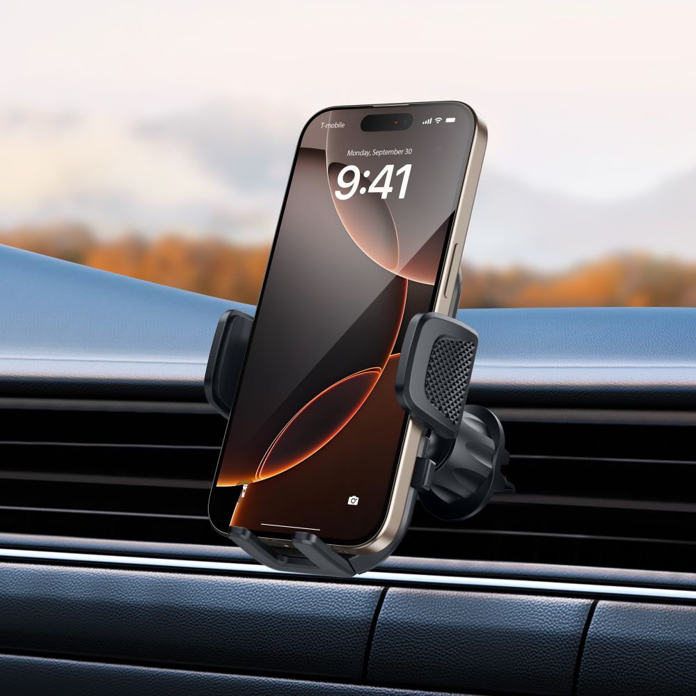 UCHWYT DO SLOTU CD I KRATKE NAWIEWU TECH-PROTECT V8 UNIVERSAL CD & VENT CAR MOUNT CZARNY
