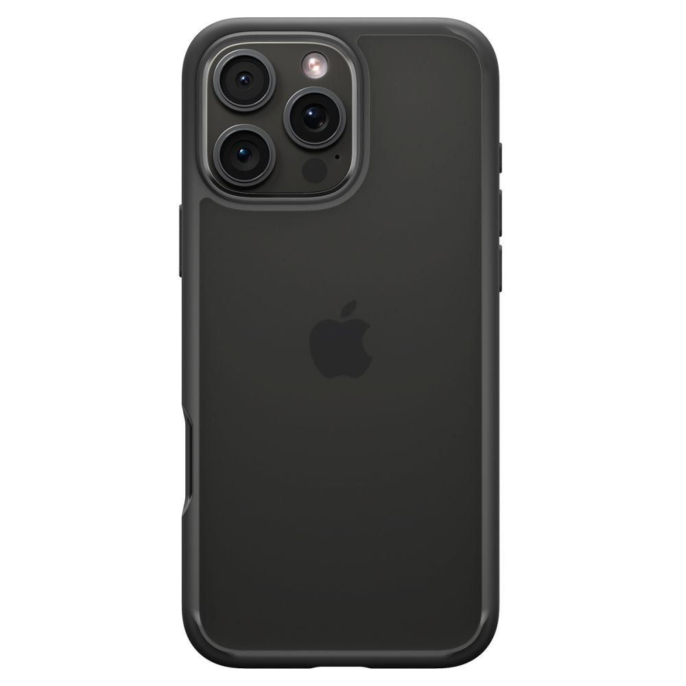 ETUI SPIGEN ULTRA HYBRID IPHONE 16 PRO MAX FROST BLACK DYMIONE CZARNE