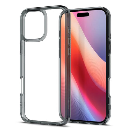 ETUI SPIGEN ULTRA HYBRID IPHONE 16 PRO SPACE CRYSTAL TRANSPARENTNO DYMIONE