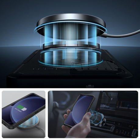 ETUI TECH-PROTECT KEVLAR MAGSAFE+ SAMSUNG GALAXY S25 CZARNE