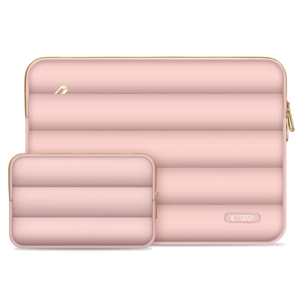 TORBA NA LAPTOP TECH-PROTECT PUFFY LAPTOP 13-14 RÓŻOWA