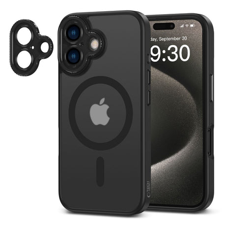 ETUI TECH-PROTECT MAGCAM MAGSAFE IPHONE 16 CZARNE