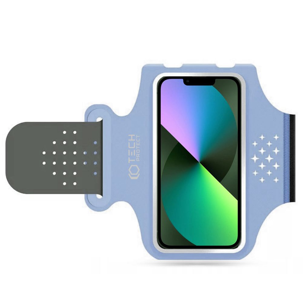 ETUI NA RAMIĘ DO BIEGANIA TECH-PROTECT M1 NIEBIESKIE