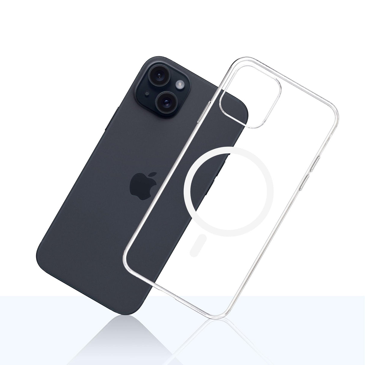 ETUI APPLE IPHONE 15 - 3MK CLEAR MAGCASE