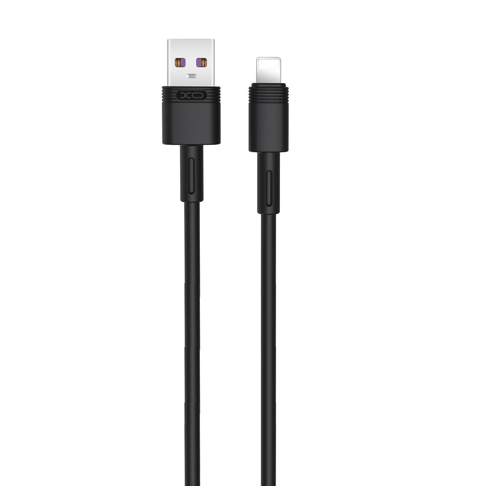 XO KABEL NB-Q166 USB - LIGHTNING 1,0 M 5A CZARNY