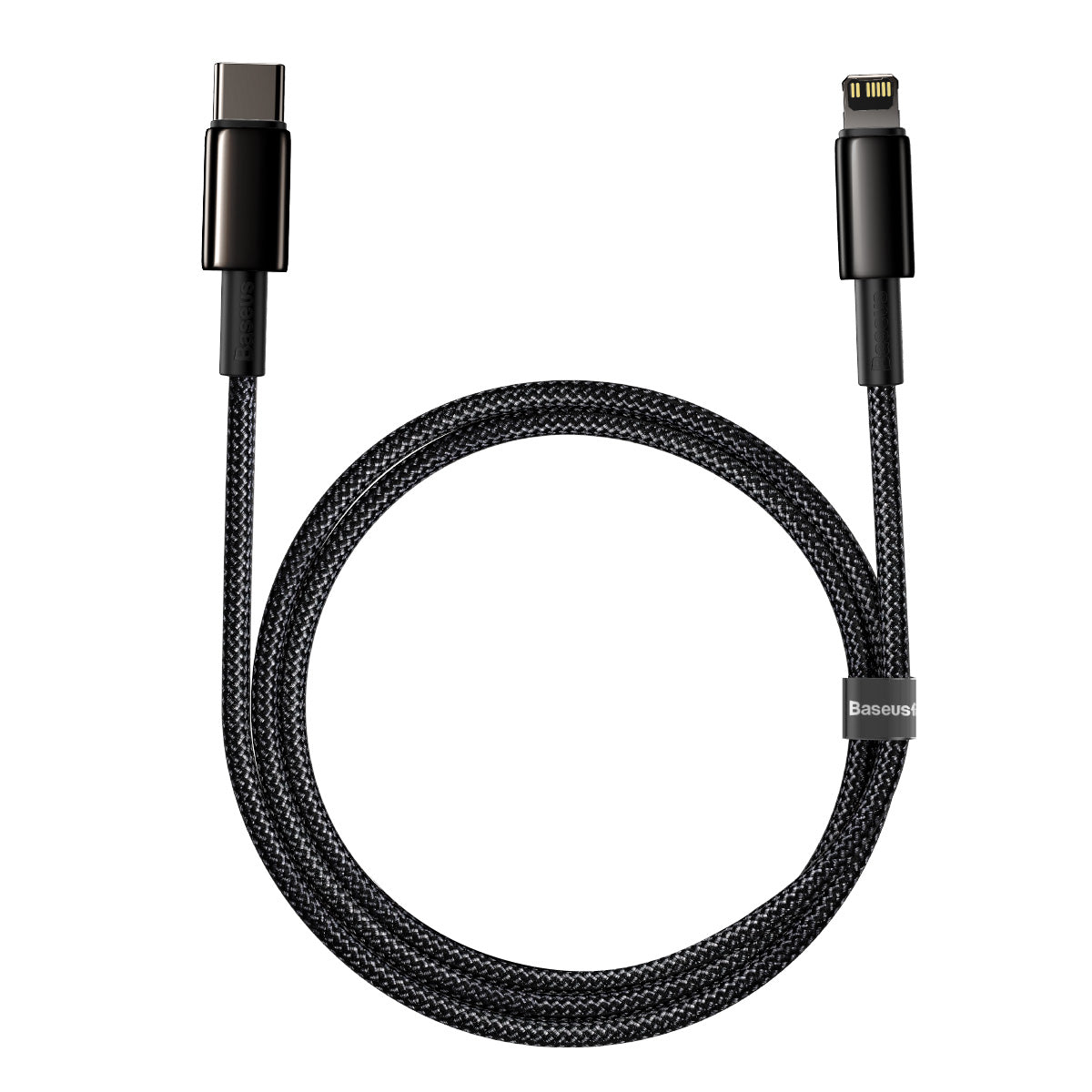 BASEUS KABEL TUNGSTEN PD USB-C - LIGHTNING 1,0 M CZARNY 20W