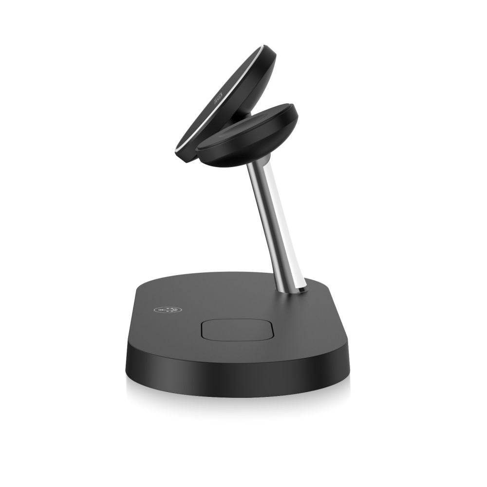 ŁADOWARKA INDUKCYJNA 3W1 TECH-PROTECT A12 3IN1 MAGNETIC MAGSAFE WIRELESS CHARGER CZARNA