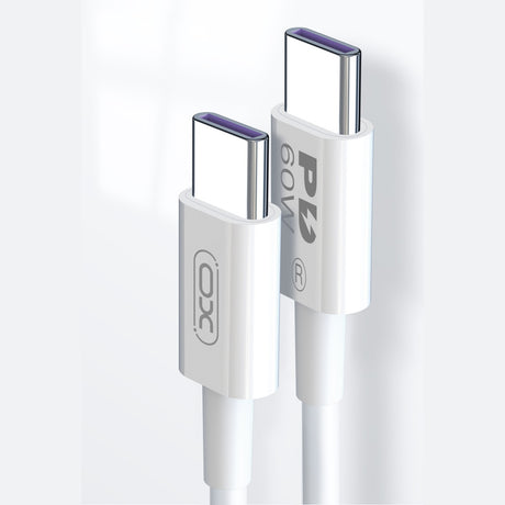 XO KABEL NB-Q190B PD USB-C - USB-C 2,0M 60W BIAŁY