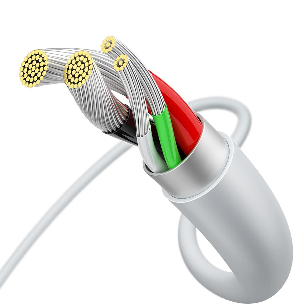 BASEUS KABEL SUPERIOR USB - MICRO USB 1,0 M 2,0A BIAŁY