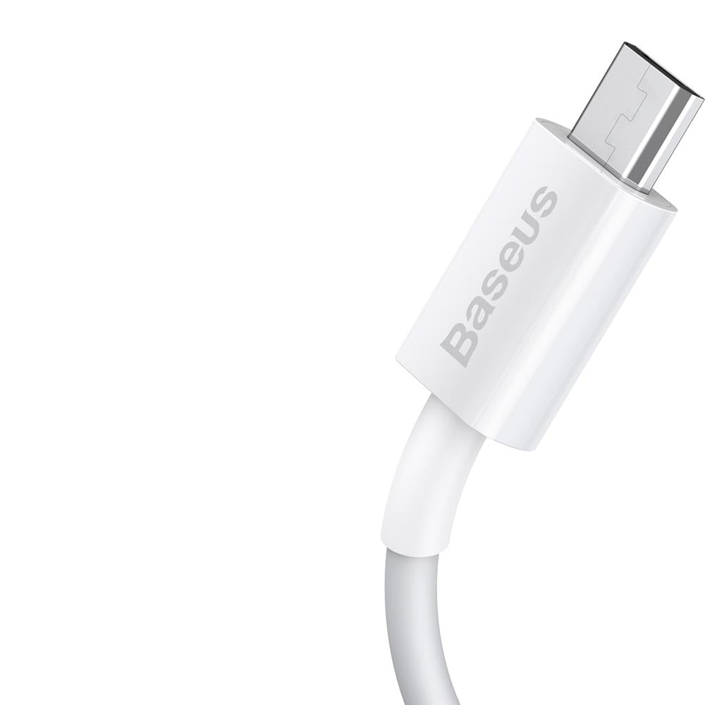 BASEUS KABEL SUPERIOR USB - MICRO USB 1,0 M 2,0A BIAŁY