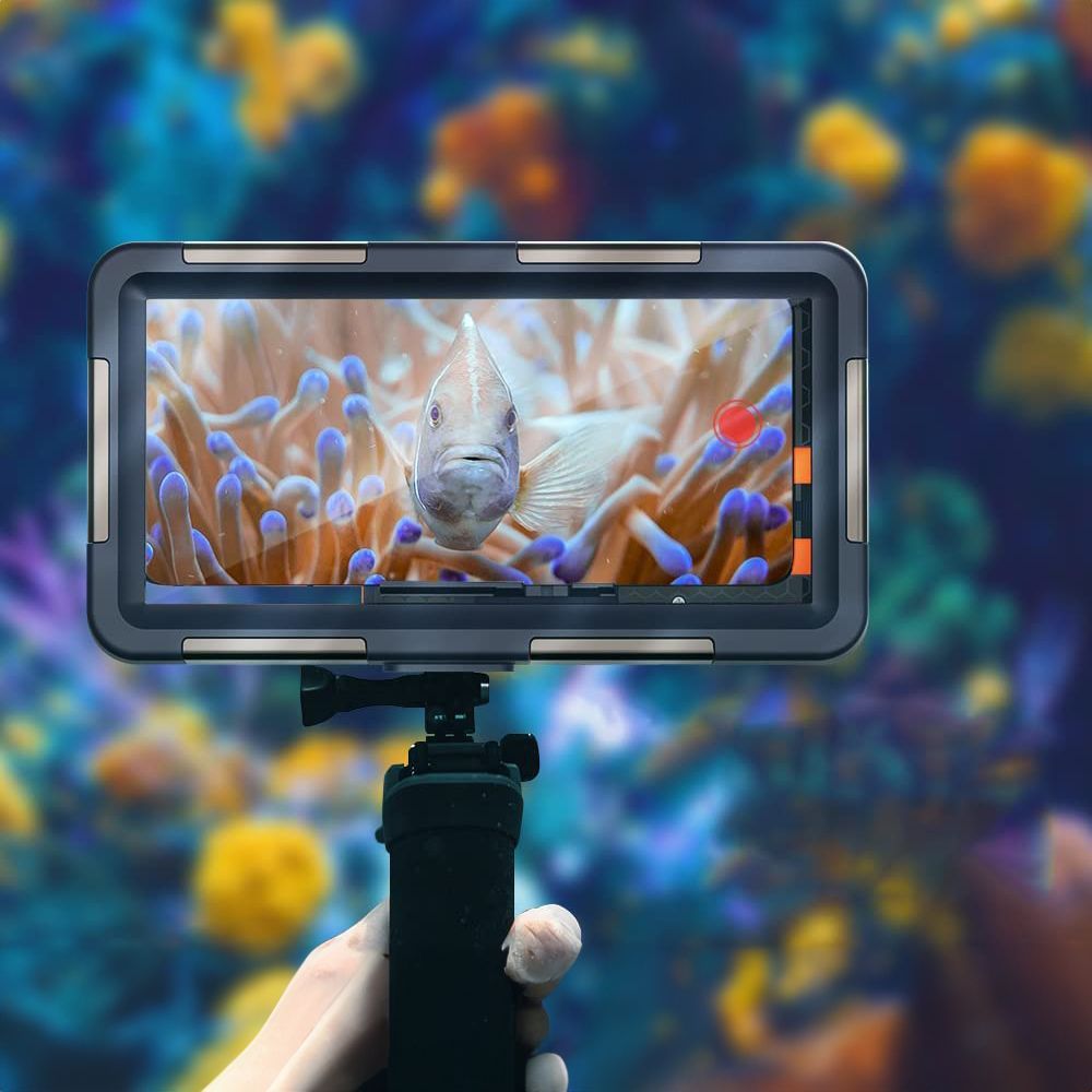 ETUI WODOODPORNE TECH-PROTECT IPX8 UNIVERSAL DIVING WATERPROOF CASE BLACK CZARNE