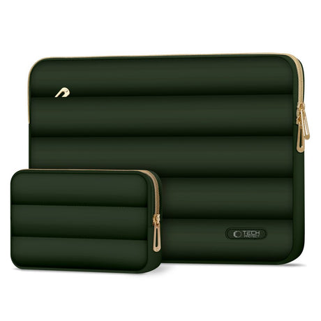 TORBA NA LAPTOPA TECH-PROTECT PUFFY LAPTOP 15-16 ZIELONA