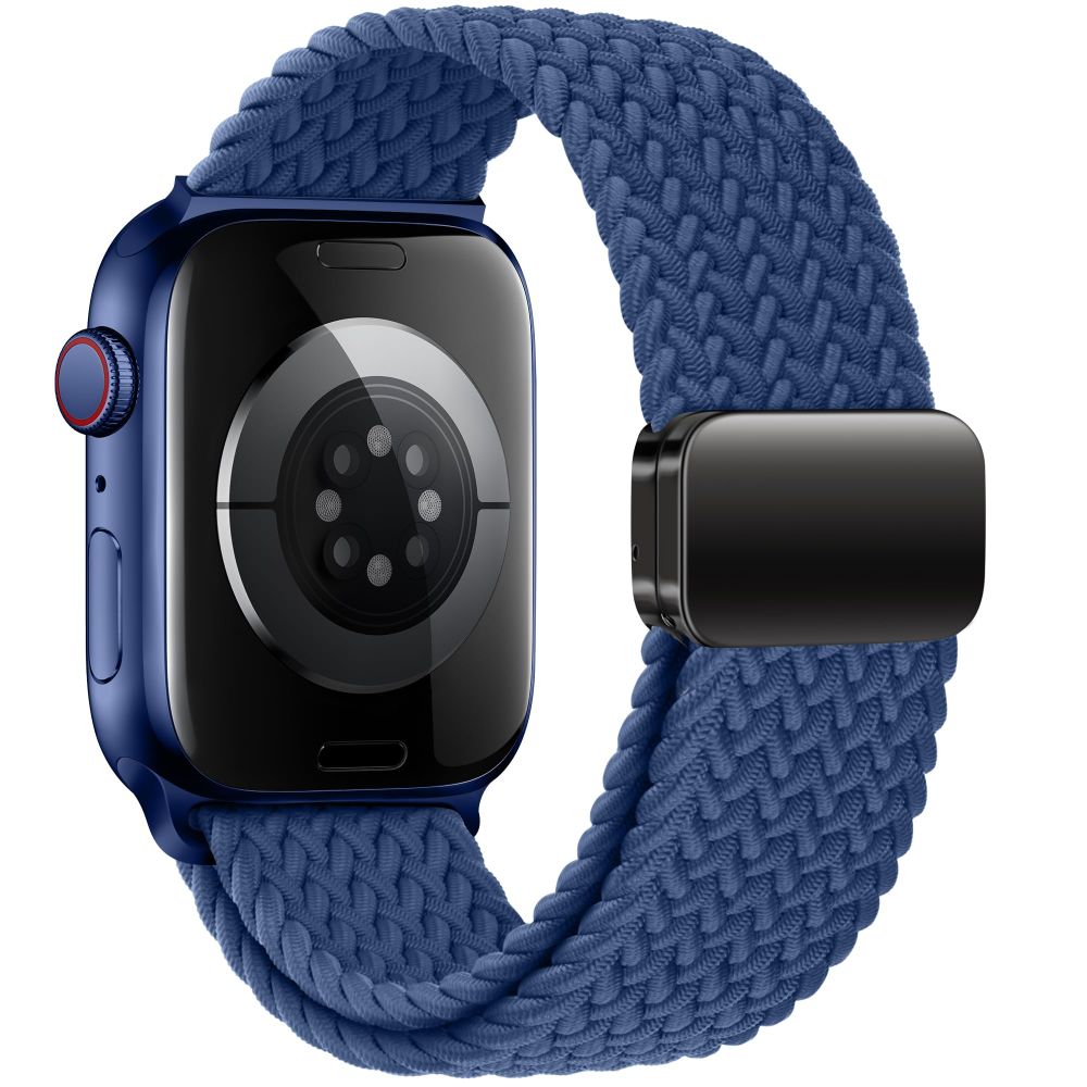 PASEK TECH-PROTECT NYLONMAG APPLE WATCH 6 / 7 / 8 / 9 / 10 / SE / ULTRA 1 / 2 (44 / 45 / 46 / 49 MM) MONTEGO BLUE NIEBIESKI