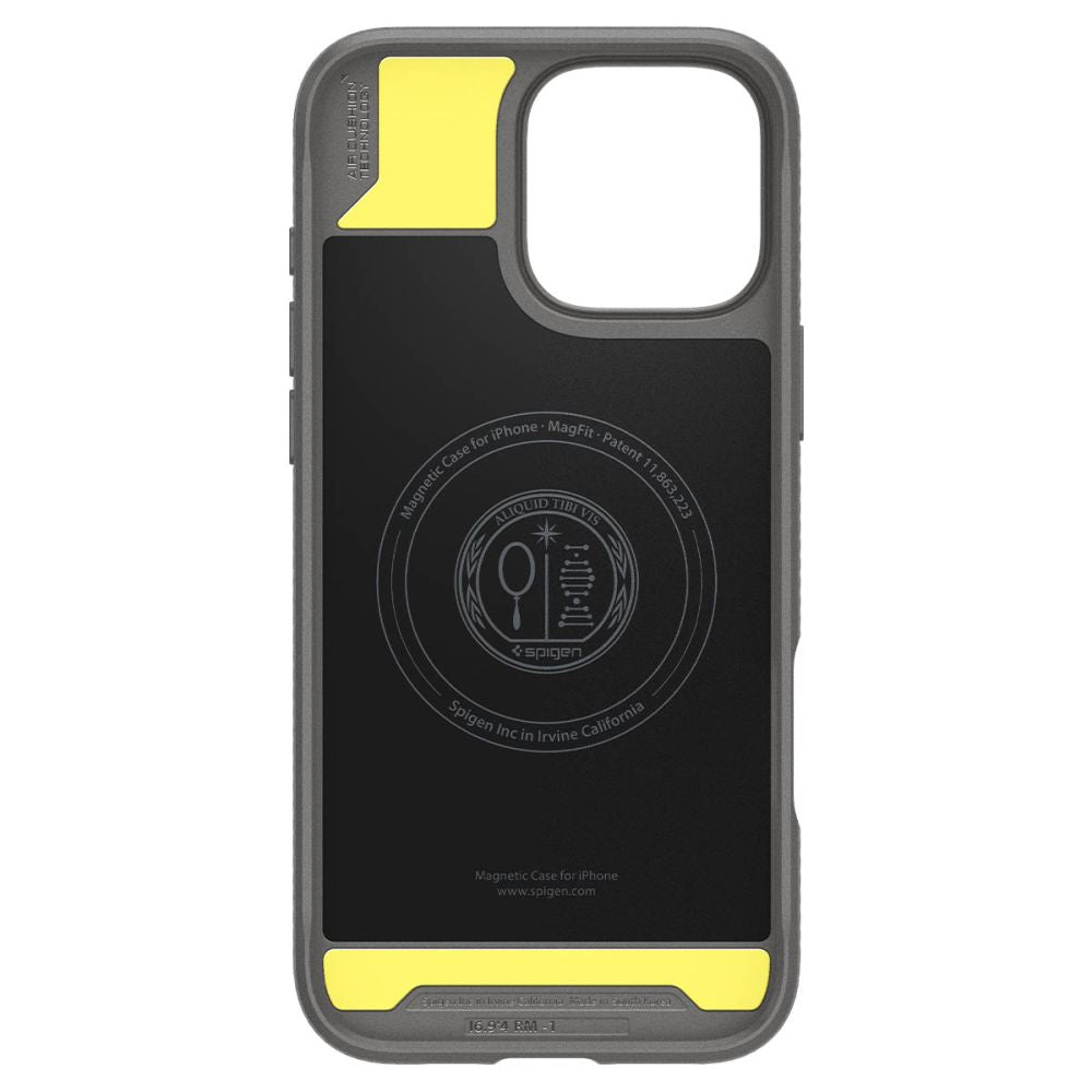 ETUI SPIGEN RUGGED ARMOR MAG MAGSAFE IPHONE 16 PRO MAX SZARE