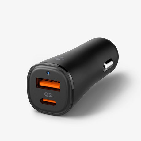 ŁADOWARKA SAMOCHODOWA SPIGEN EV482 ARCSTATION ESSENTIAL CAR CHARGER 48W BLACK CZARNA