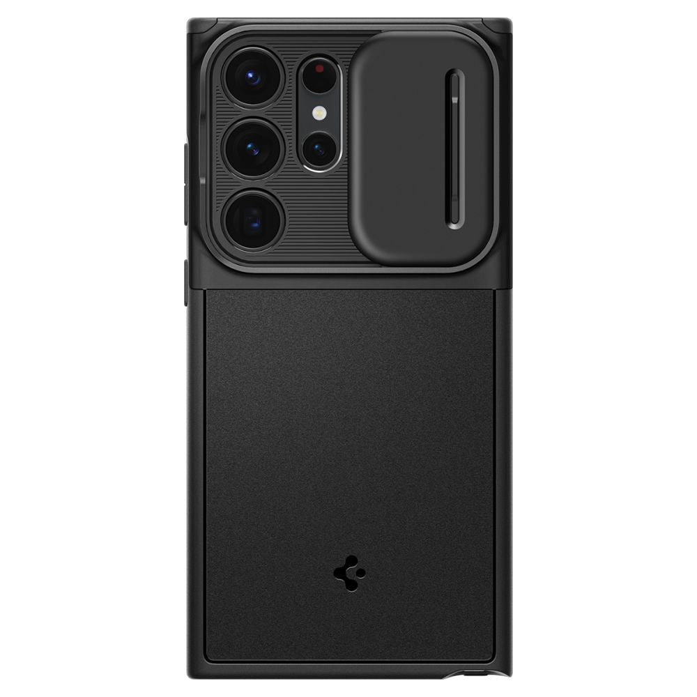 ETUI SPIGEN OPTIK ARMOR SAMSUNG GALAXY S23 ULTRA BLACK CZARNE