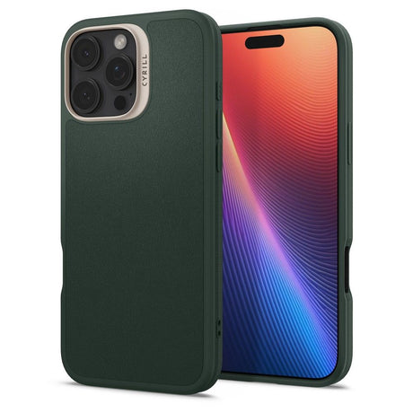ETUI SPIGEN CYRILL KAJUK MAG MAGSAFE IPHONE 16 PRO FOREST GREEN ZIELONE