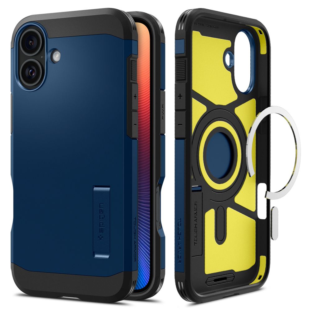 ETUI SPIGEN TOUGH ARMOR MAG MAGSAFE IPHONE 16 NAVY BLUE NIEBIESKIE