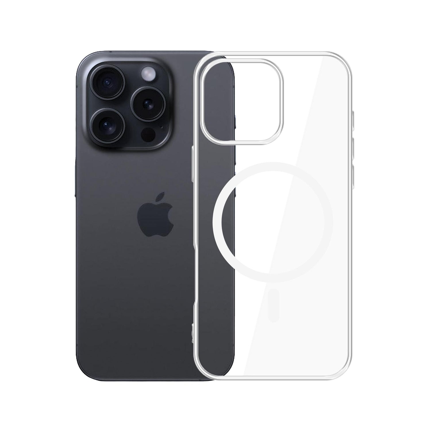 ETUI APPLE IPHONE 16 PRO MAX - 3MK CLEAR MAGCASE